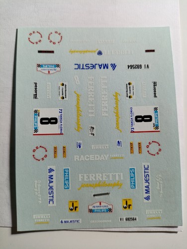 Decals lancia delta - lancia,