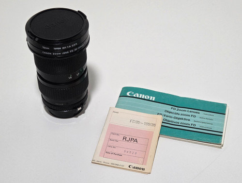 Canon nfd 105mm - canon, fd