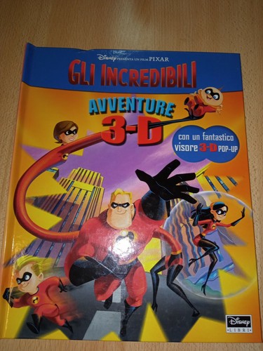 Libro gli incredibili - libro,
