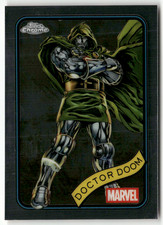 Scheda Topps Marvel Chrome 2025 n. 148 Doctor Doom
