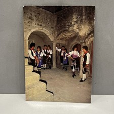 CARTOLINA COLORI VINTAGE COLLEZIONE RICCIA - CB - FOLKLORE RICCESE 