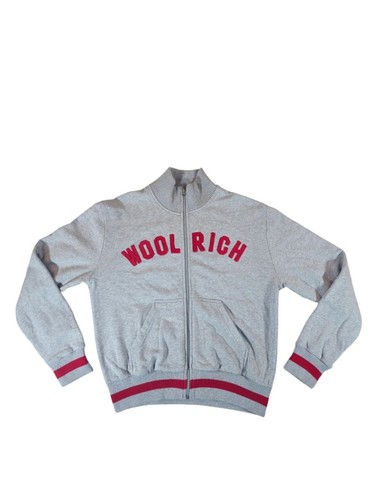 Woolrich felpa con zip grigio - woolrich,