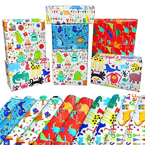 Carta regalo animali dinosauri - regalo,