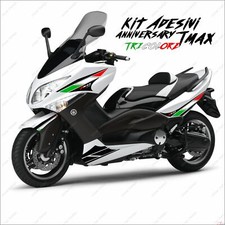 ADESIVI CARENA TRICOLORE NERO