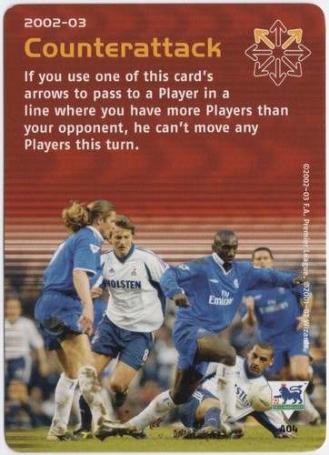 Card football champions set - card,