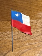 Lineol-Elastolin tin flag for