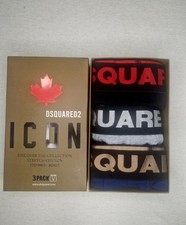 Dsquared2 Boxer Uomo , Taglia M (3coppie)