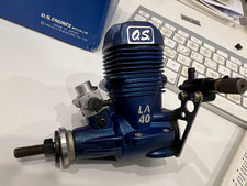 Motore a scoppio per aereo OS 40 LA R/C  6,5 cc