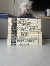 Le Grandi Civiltà - Collana Di 10 Volumi - Mondadori - Egitto - Maya - Grecia  