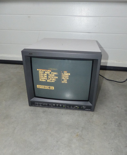 Jvc h150cg monitor video - tm-h150cg, a