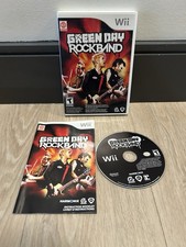 Green Day Rock Band Nintendo Wii 2010 completo CIB testato e funzionante Rockband