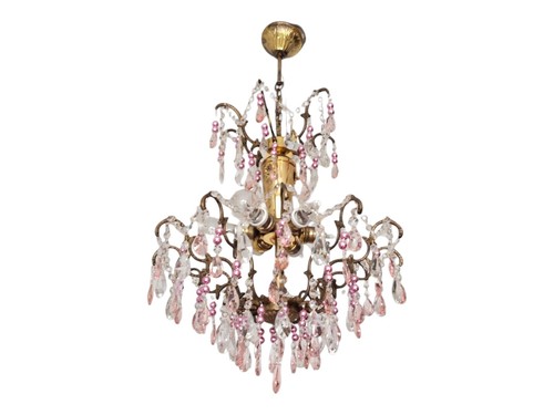 Lampadario vintage francese - , in