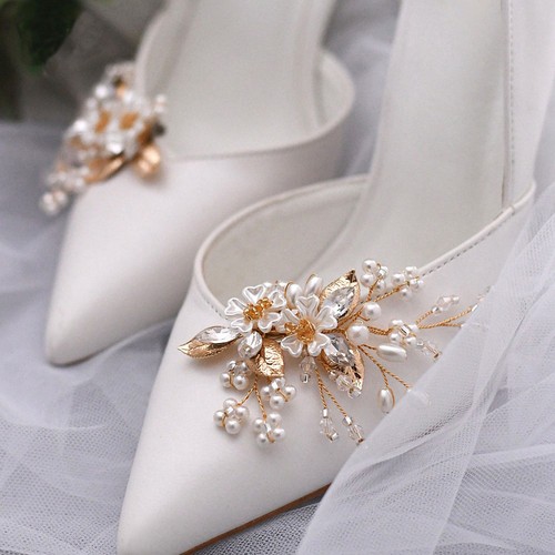 Scarpe fiori fibbie - scarpe,