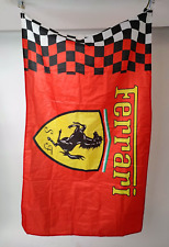 Bandiera Scuderia FERRARI Cavallino 150x90cm Vintage '90 Schumacher Era-XXX
