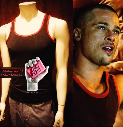 Canotta fight club - club, tyler