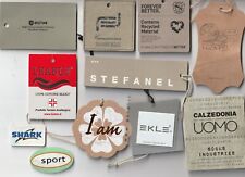 CARTELLINI ETICHETTE CAPI DI ABBIGLIAMENTO – DA COLLEZIONE – 20 pezzi #e538