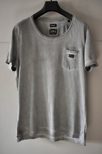 T-Shirt Uomo Diesel grigio effetto invecchiato taglia M