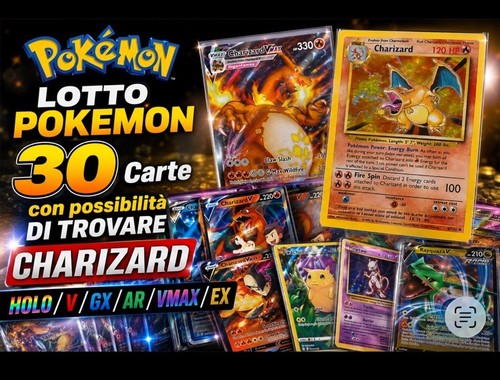 Lotto pokemon carte - lotto,