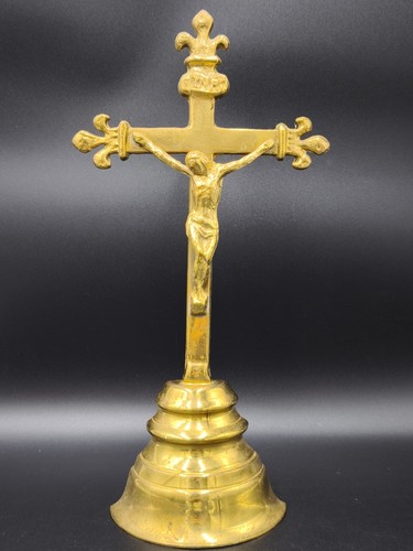 Corpus cristo croce ottone - cristo, in