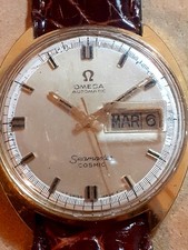Orologio Vintage Omega Seamaster Cosmic Daydate Automatico Placcato Oro anni '70