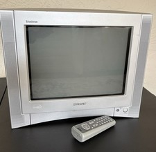 Sony Trinitron 13" TV da gioco a colori modello KV-13FS100 TESTATO/FUNZIONANTE!!