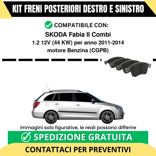 Pastiglie freno posteriori - freno,