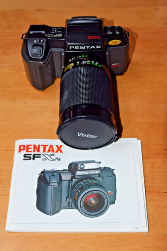 Fotocamera pentax sfxn - pentax, +