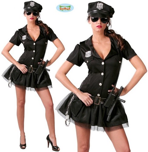 Costume donna poliziotta - costume,