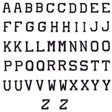 LUTER 52 Pezzi Toppe Ferro Su