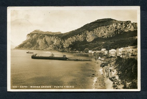 N562 cartolina capri marina - ,