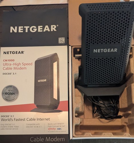 Netgear modem via - modem, cavo
