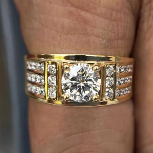 Anello diamante - ef/vs,