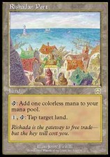 Rishadan Port - Foil Medium Play MTG Maschere Mercadiane