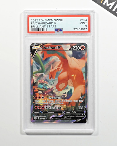 Pokemon psa charizard 154 - 9, #154