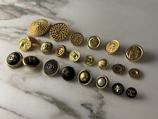 Collection of 21 Chanel Buttons Vintage