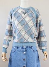 Maglione vintage anni '80 - Flash Tricot - maniche a pipistrello - 100% alpaca