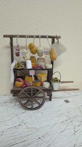 Carro formaggi legno e - carro,
