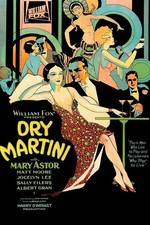 Poster Manifesto Locandina Cinema Film Dry Martini Stampa Vintage 50x70 Cm.