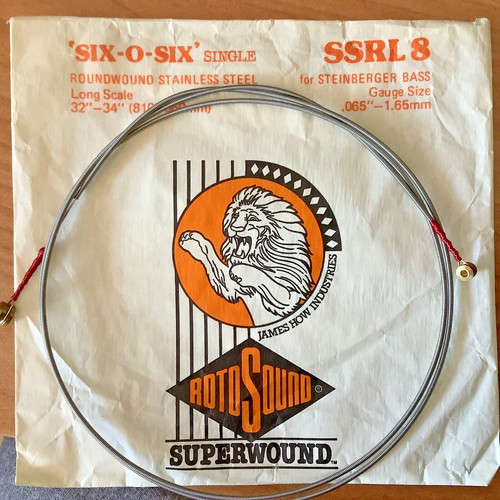 Rotosound roundwound stainless - rotosound,