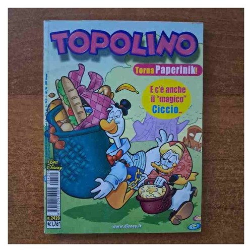 Topolino libretto 2420 walt - libretto,