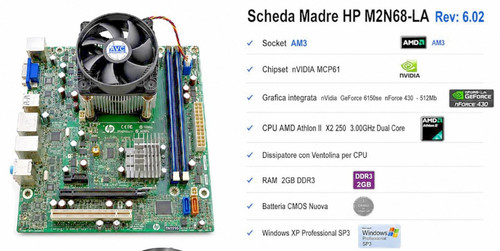 Scheda madre m2n68 - madre, rev