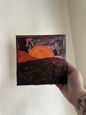 Mini Tramonto Dipinto Olio