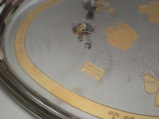 SET  Due 2 Vassoi in ACCIAIO