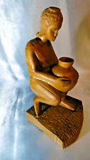 Scultura Donna Con Brocca IN