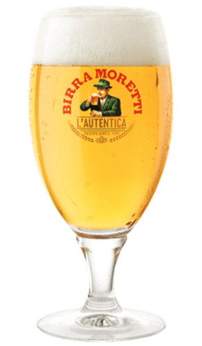 Birra moretti bicchiere - birra,