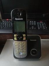 PANASONIC KX-TG6811JTB cordless schermo guasto senza alimentatore.