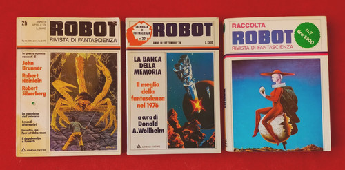 Robot rivista fantascienza - di,