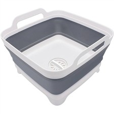 Lavabo pieghevole con tappo di