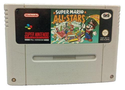 Cartuccia super nintendo snes - super,