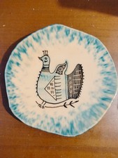 Piatto Silecchia Sassari Strana Forma Vintage 23 Cm